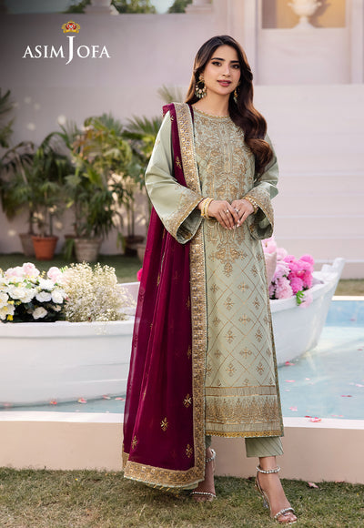Asim Jofa | Dhanak Rang Collection | AJCF-06 - Waniyas