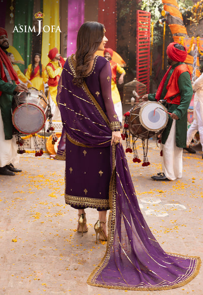 Asim Jofa | Chamak Damak Festive 24 | AJCD-17 - Pakistani Dress - Maria Faisal