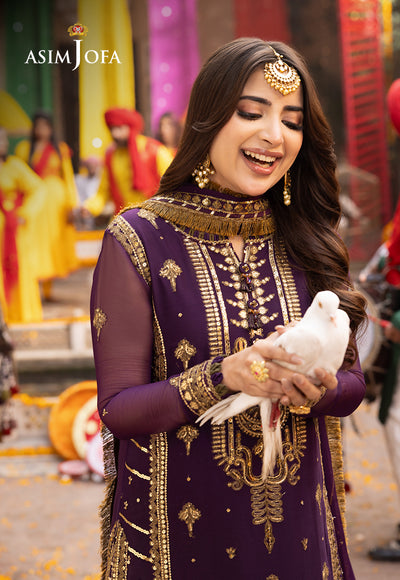 Asim Jofa | Chamak Damak Festive 24 | AJCD-17 - Pakistani Dress - Maria Faisal