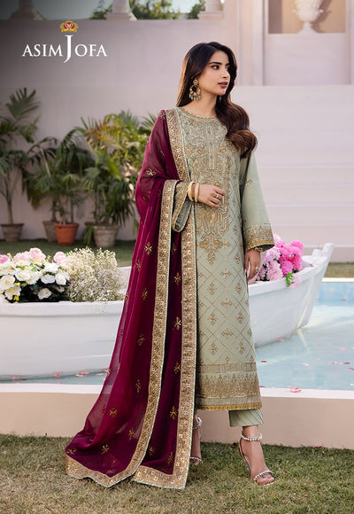 Asim Jofa | Dhanak Rang Collection | AJCF-06 - Waniyas