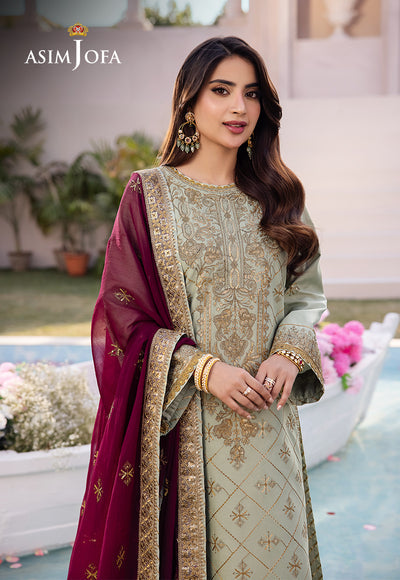 Asim Jofa | Dhanak Rang Collection | AJCF-06 - Waniyas