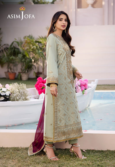 Asim Jofa | Dhanak Rang Collection | AJCF-06 - Waniyas