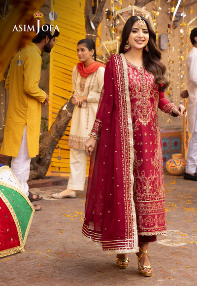 Asim Jofa | Chamak Damak Festive 24 | AJCD-25 - Pakistani Dress - Maria Faisal