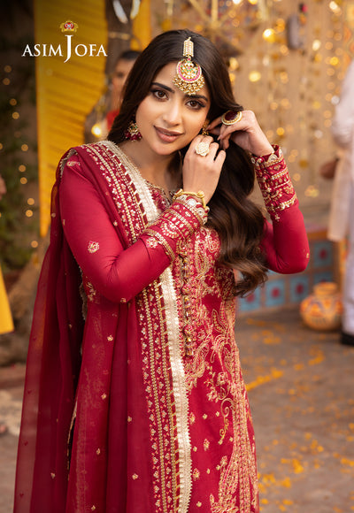 Asim Jofa | Chamak Damak Festive 24 | AJCD-25 - Pakistani Dress - Maria Faisal