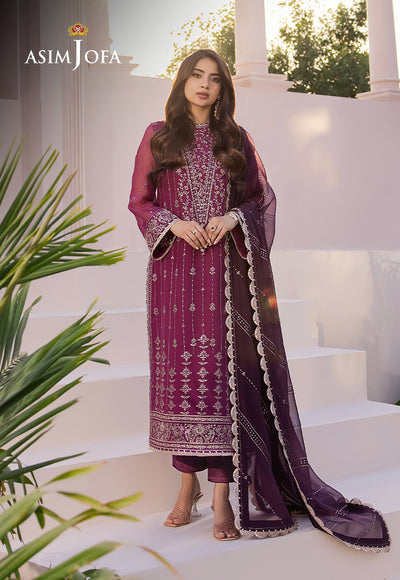 Asim Jofa | Dhanak Rang Collection | AJCF-19 - Waniyas