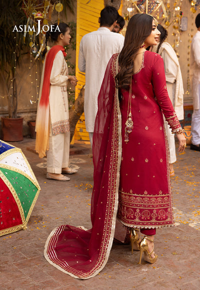 Asim Jofa | Chamak Damak Festive 24 | AJCD-25 - Pakistani Dress - Maria Faisal
