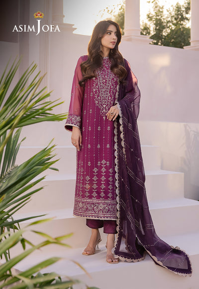 Asim Jofa | Dhanak Rang Collection | AJCF-19 - Waniyas