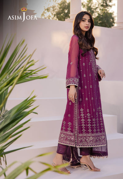 Asim Jofa | Dhanak Rang Collection | AJCF-19 - Waniyas