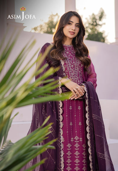 Asim Jofa | Dhanak Rang Collection | AJCF-19 - Waniyas