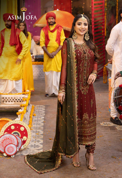 Asim Jofa | Chamak Damak Festive 24 | AJCD-22 - Pakistani Dress - Maria Faisal