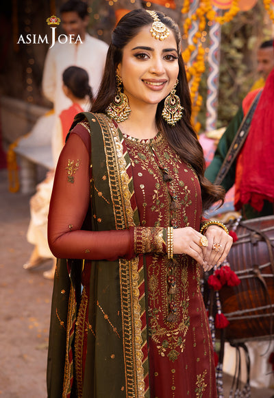 Asim Jofa | Chamak Damak Festive 24 | AJCD-22 - Pakistani Dress - Maria Faisal