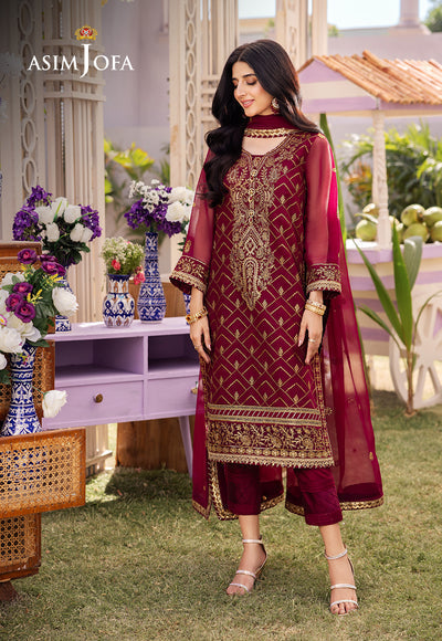 Asim Jofa | Dhanak Rang Collection | AJCF-01 - Waniyas