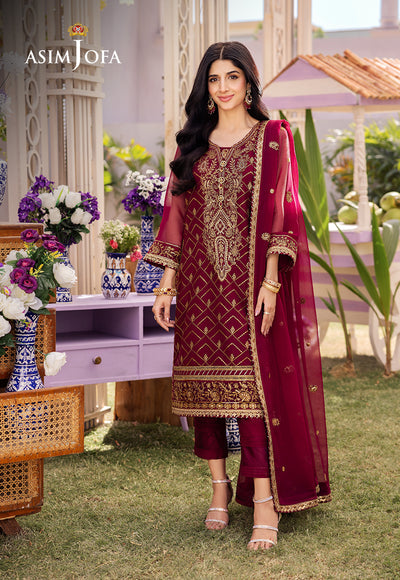 Asim Jofa | Dhanak Rang Collection | AJCF-01 - Waniyas