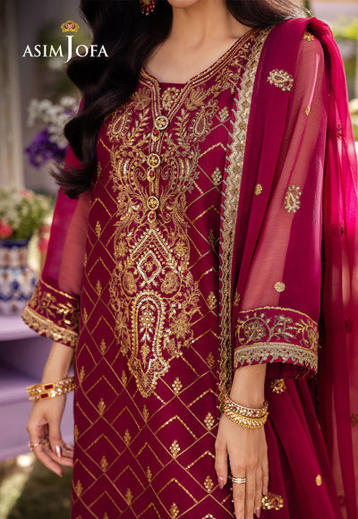Asim Jofa | Dhanak Rang Collection | AJCF-01 - Waniyas