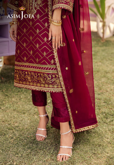 Asim Jofa | Dhanak Rang Collection | AJCF-01 - Waniyas