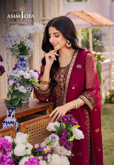 Asim Jofa | Dhanak Rang Collection | AJCF-01 - Waniyas