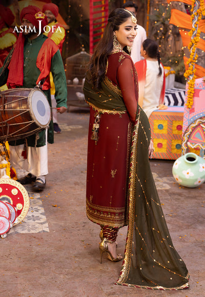 Asim Jofa | Chamak Damak Festive 24 | AJCD-22 - Pakistani Dress - Maria Faisal