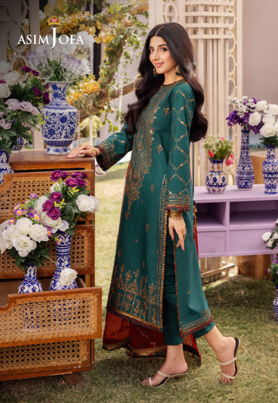 Asim Jofa | Dhanak Rang Collection | AJCF-23 - Waniyas