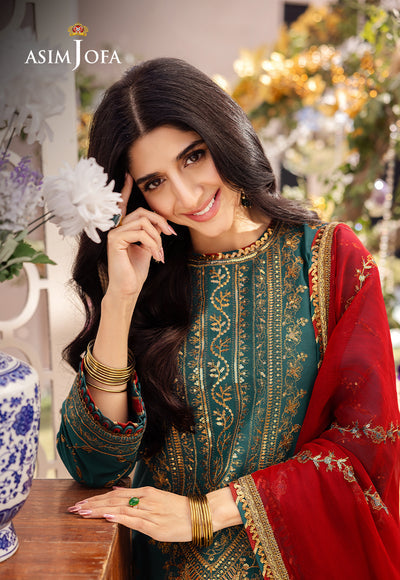 Asim Jofa | Dhanak Rang Collection | AJCF-23 - Waniyas