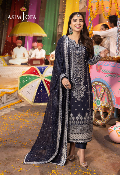 Asim Jofa | Chamak Damak Festive 24 | AJCD-24 - Pakistani Dress - Maria Faisal