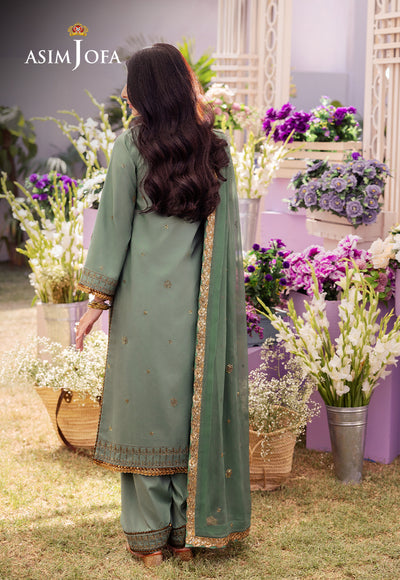 Asim Jofa | Dhanak Rang Collection | AJCF-15 - Waniyas