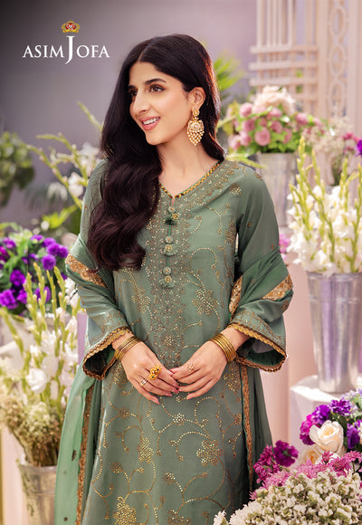 Asim Jofa | Dhanak Rang Collection | AJCF-15 - Waniyas