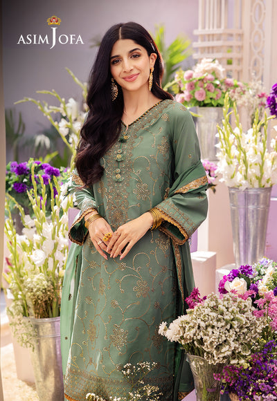 Asim Jofa | Dhanak Rang Collection | AJCF-15 - Waniyas