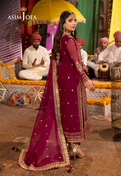 Asim Jofa | Chamak Damak Festive 24 | AJCD-12 - Pakistani Dress - Maria Faisal