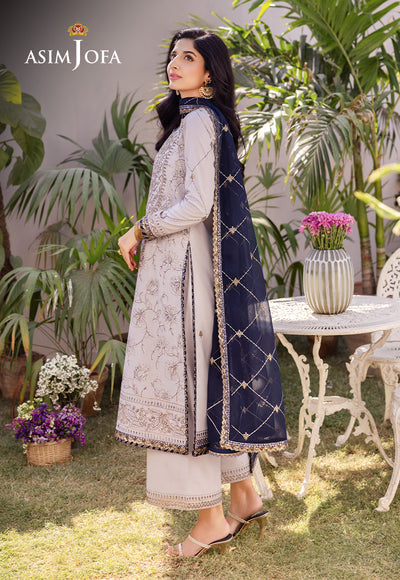 Asim Jofa | Dhanak Rang Collection | AJCF-13 - Waniyas