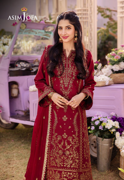 Asim Jofa | Dhanak Rang Collection | AJCF-28 - Waniyas