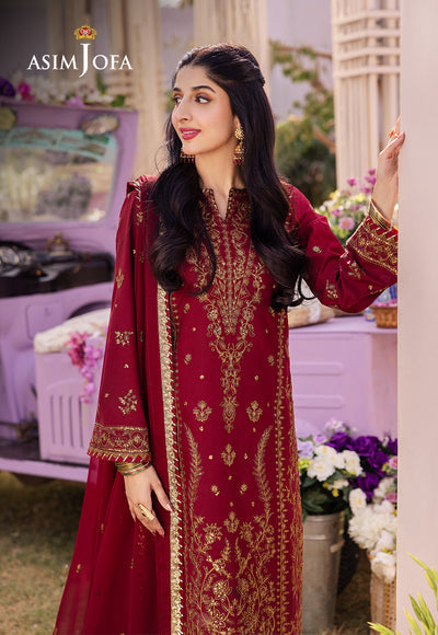 Asim Jofa | Dhanak Rang Collection | AJCF-28 - Waniyas