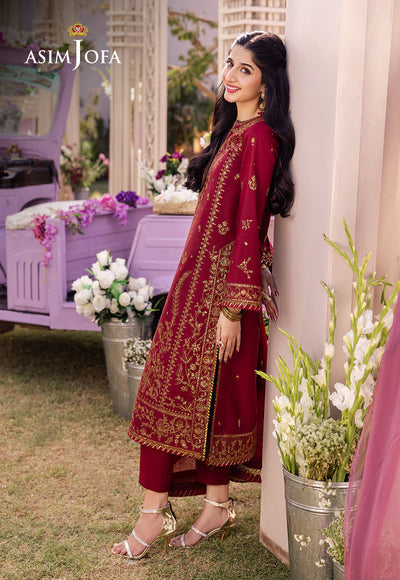 Asim Jofa | Dhanak Rang Collection | AJCF-28 - Waniyas