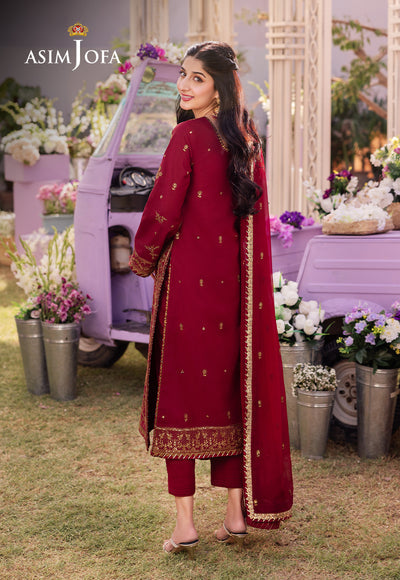 Asim Jofa | Dhanak Rang Collection | AJCF-28 - Waniyas