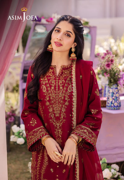 Asim Jofa | Dhanak Rang Collection | AJCF-28 - Waniyas