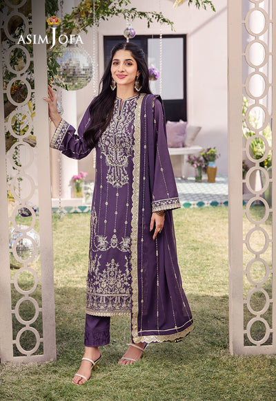 Asim Jofa | Dhanak Rang Collection | AJCF-29 - Waniyas