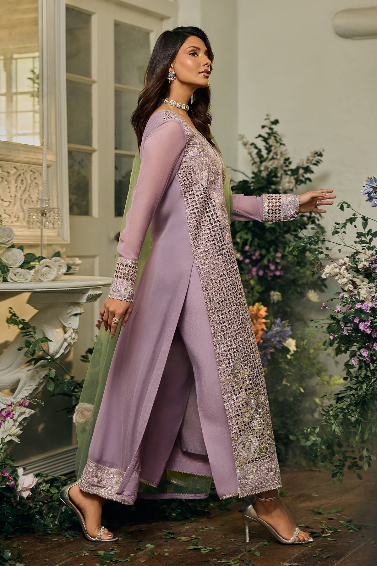 Charizma | Celine Festive 26 |CCE6-04 - Formal Dress - available at Maria Faisal in UK and USA.