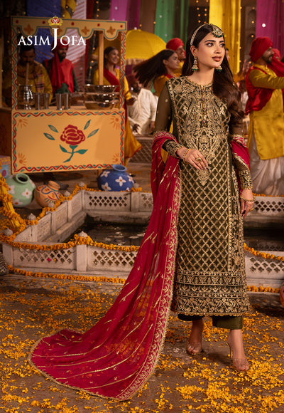 Asim Jofa | Chamak Damak Festive 24 | AJCD-27 - Pakistani Dress - Maria Faisal
