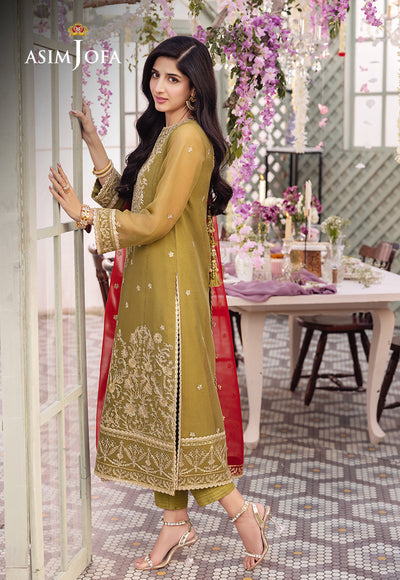 Asim Jofa | Dhanak Rang Collection | AJCF-26 - Waniyas