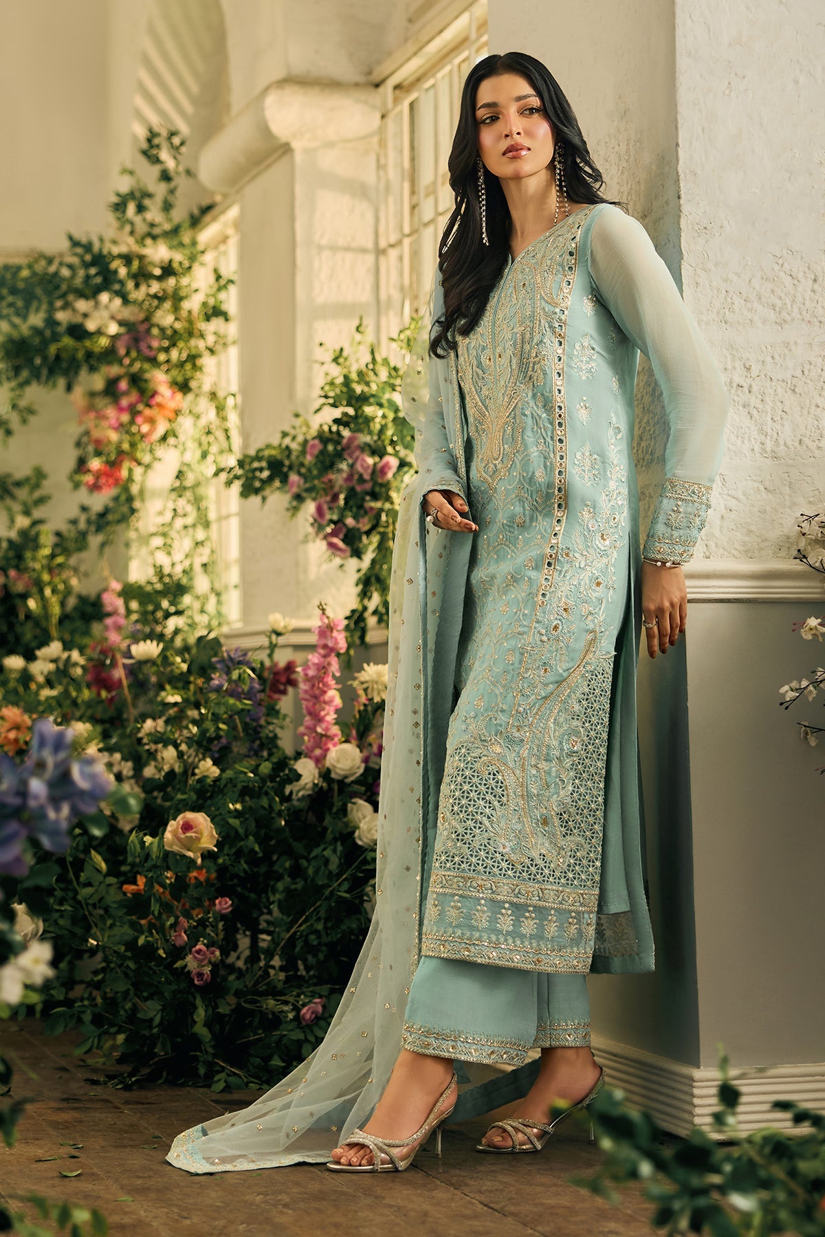 Charizma | Celine Festive 26 |CCE6-06 - Formal Dress - available at Maria Faisal in UK and USA.