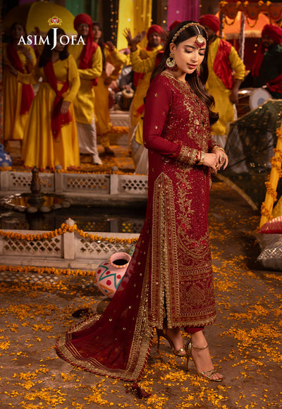 Asim Jofa | Chamak Damak Festive 24 | AJCD-04 - Pakistani Dress - Maria Faisal