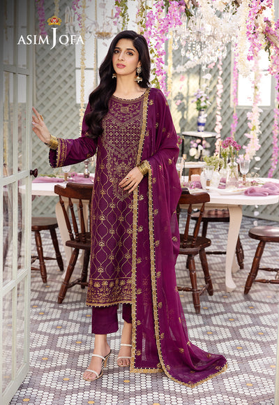 Asim Jofa | Dhanak Rang Collection | AJCF-07 - Waniyas