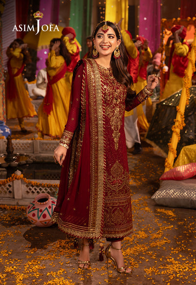 Asim Jofa | Chamak Damak Festive 24 | AJCD-04 - Pakistani Dress - Maria Faisal