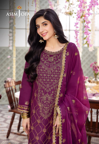 Asim Jofa | Dhanak Rang Collection | AJCF-07 - Waniyas