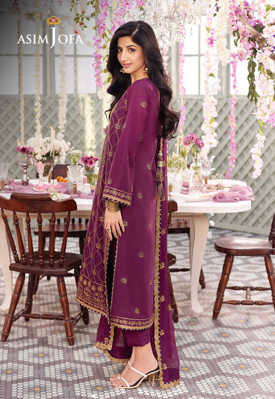 Asim Jofa | Dhanak Rang Collection | AJCF-07 - Waniyas