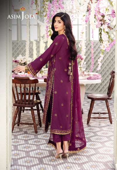 Asim Jofa | Dhanak Rang Collection | AJCF-07 - Waniyas