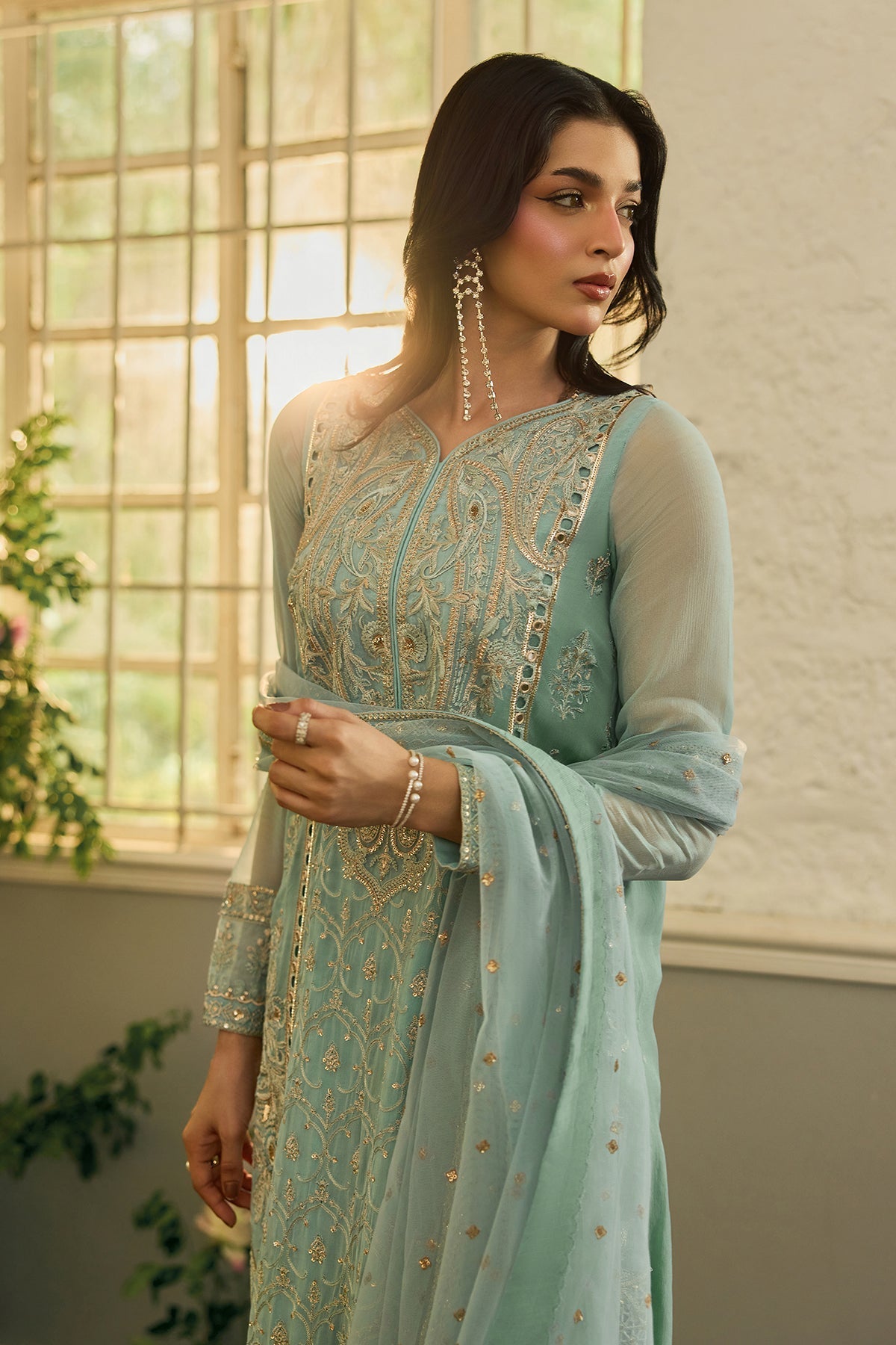 Charizma | Celine Festive 26 |CCE6-06 - Formal Dress - available at Maria Faisal in UK and USA.
