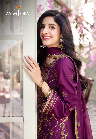 Asim Jofa | Dhanak Rang Collection | AJCF-07 - Waniyas