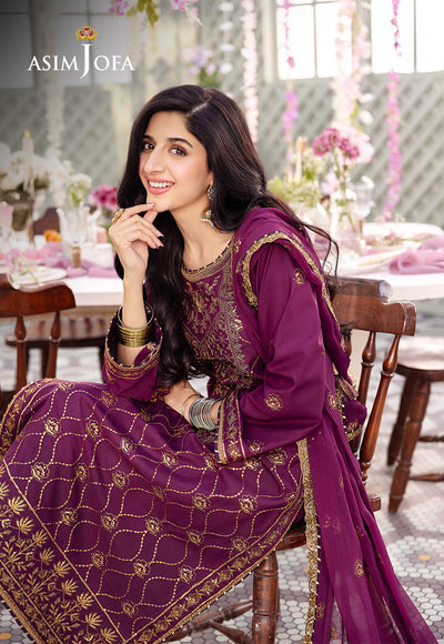 Asim Jofa | Dhanak Rang Collection | AJCF-07 - Waniyas