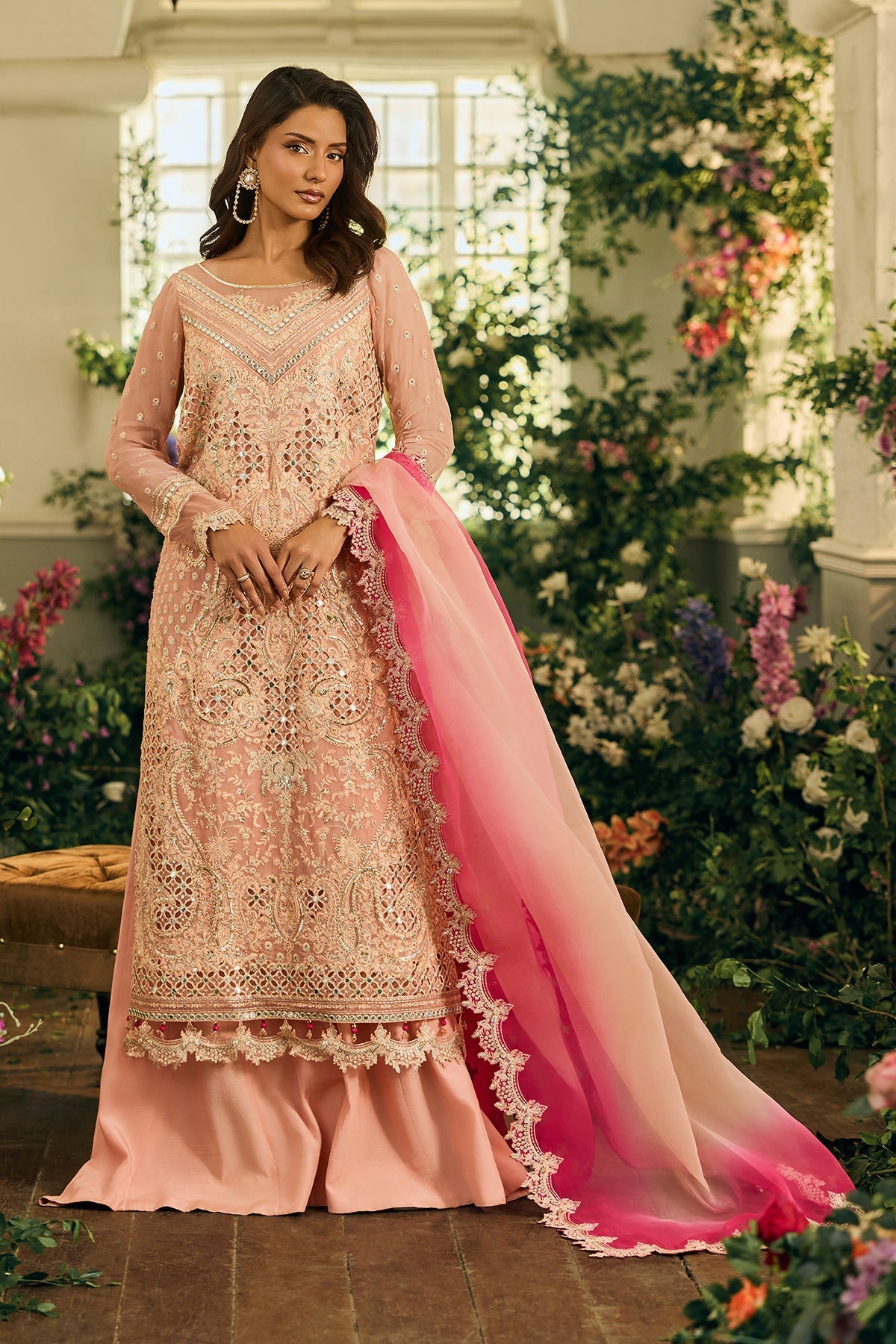 Charizma | Celine Festive 26 |CCE6-05 - Formal Dress - available at Maria Faisal in UK and USA.