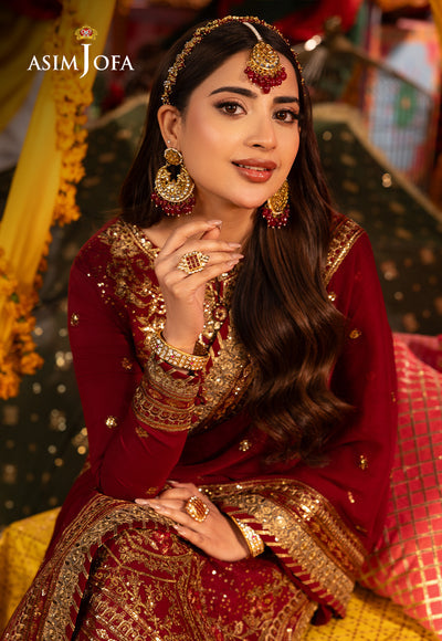 Asim Jofa | Chamak Damak Festive 24 | AJCD-04 - Pakistani Dress - Maria Faisal